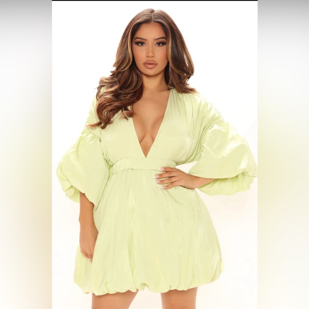 Met At Brunch Mini Dress Size Medium M Fashion Nova